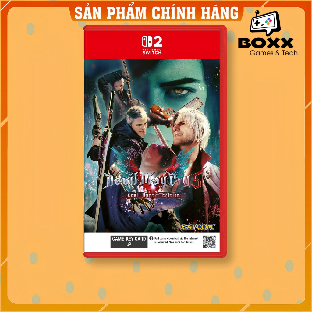 Băng Game Devil May Cry 5 Devil Hunter Edition Nintendo Switch 2