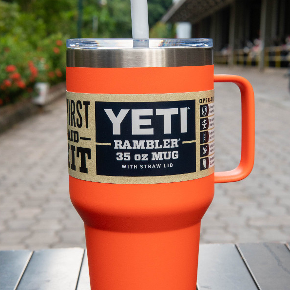[SAIGON FLASK] Ly Giữ Nhiệt YETI Cao Cấp Chính Hãng Mug 25oz - 35oz - 42oz with Straw Lid