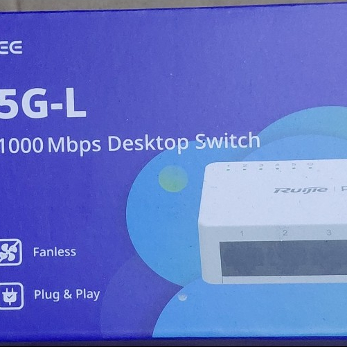 Switch chia mạng Ruijie RG-ES05G-L – 5 Cổng 100/1000Mbps