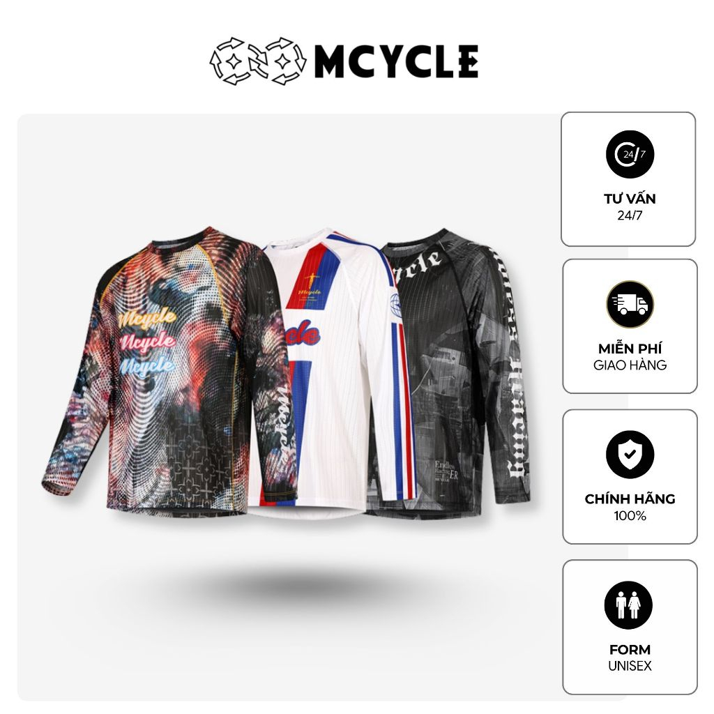 Áo thể thao MTB chính hãng Mcycle dành cho nam và nữ MY413