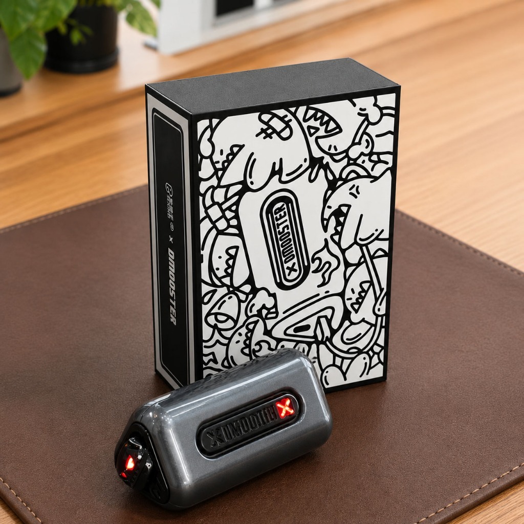 Sạc dự phòng Dmooster D26 Devil 10.000 mah 20W phiên bản Ác Quỷ có đèn led cực ngầu