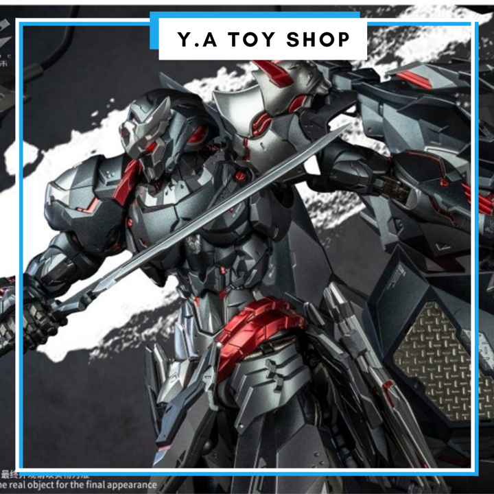 [Có sẵn] Mô hình lắp ráp sẵn Metal Figure tỉ lệ 1/72 hãng Cangdao CD07B - Black phantom Ninja Chou