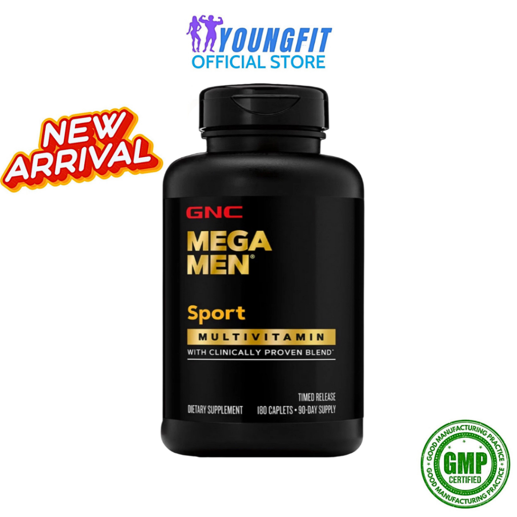 Viên Uống Bổ Sung Vitamin Khoáng Chất GNC Mega Men Sport Multivitamin Hỗ Trợ Sức Khỏe Nam Giới Toàn 