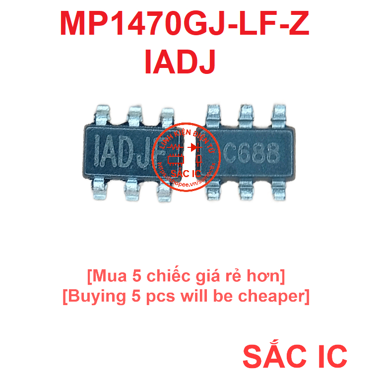 [MP2] MP1470GJ-LF-Z MP1470GJ mp1470 1470 IAD 1AD ADJ ic nguồn trên bo mạch - Mới nguyên bản - Origin