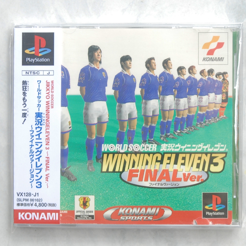 Dĩa gốc ps1 Winning eleven 3 final (full obi)