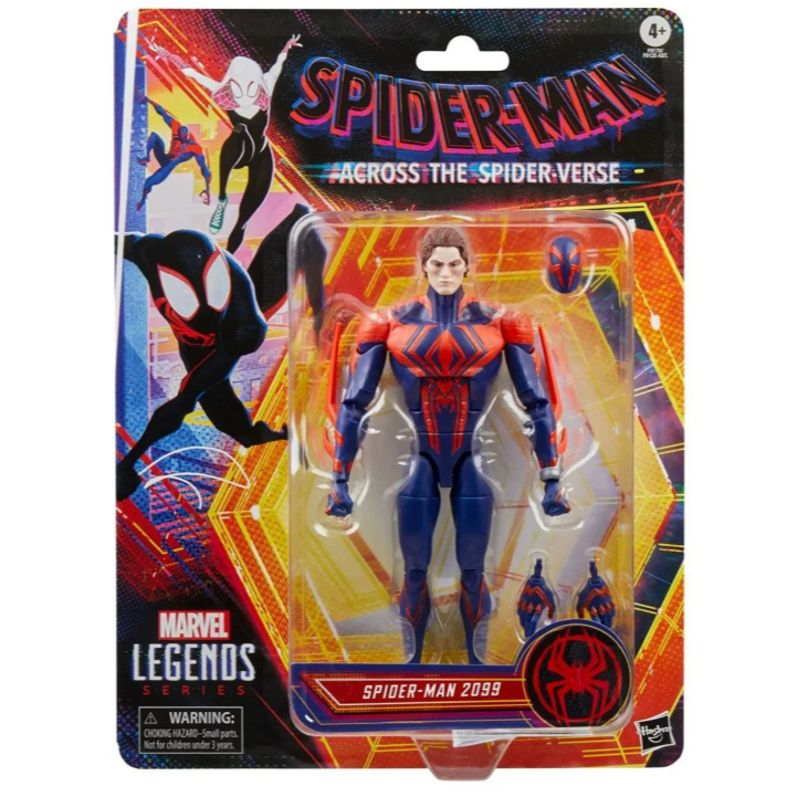 Hasbro Marvel Legends Spider-Man 2099 Across the Spider-Verse Mô Hình Khớp Động Chính Hãng