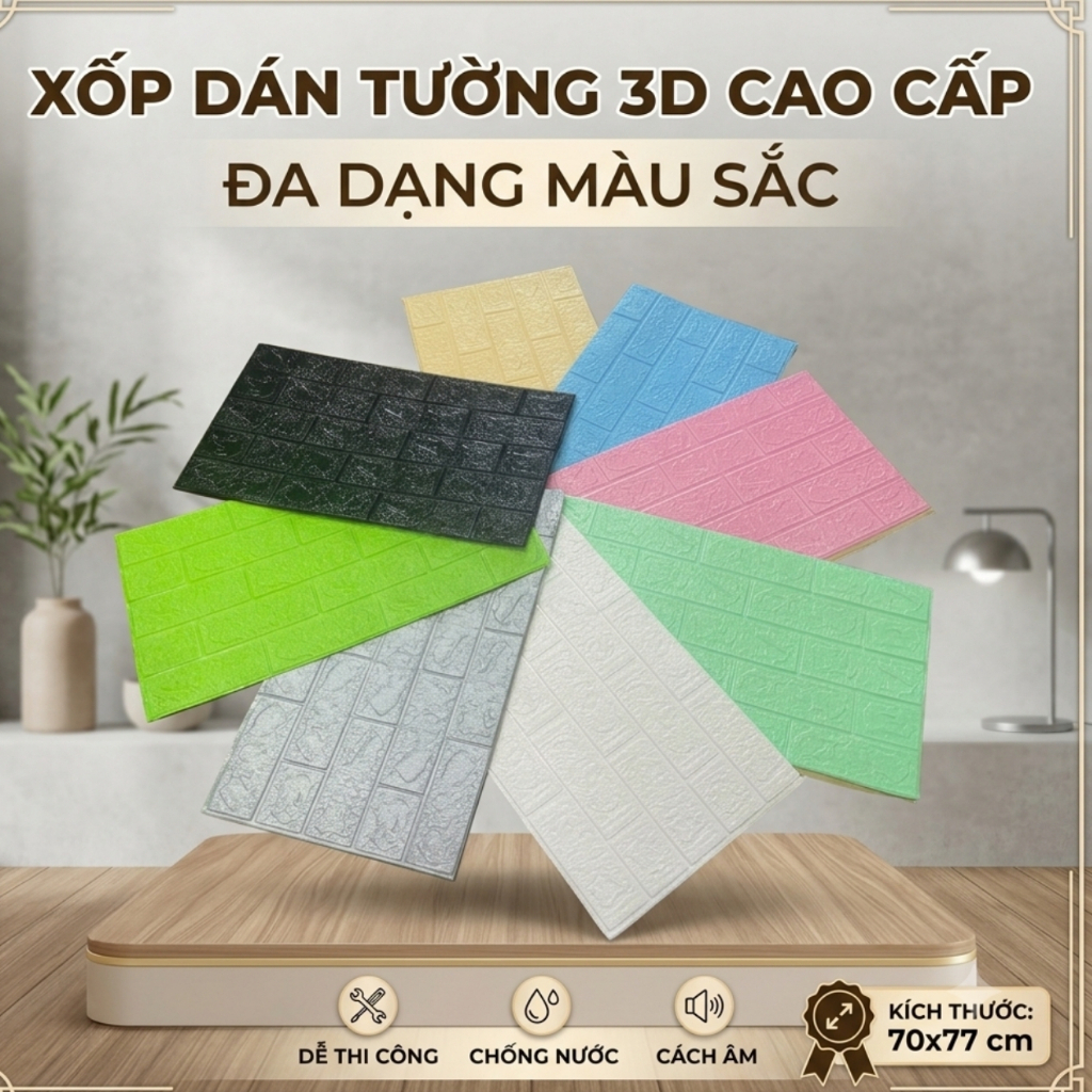 Xốp dán tường