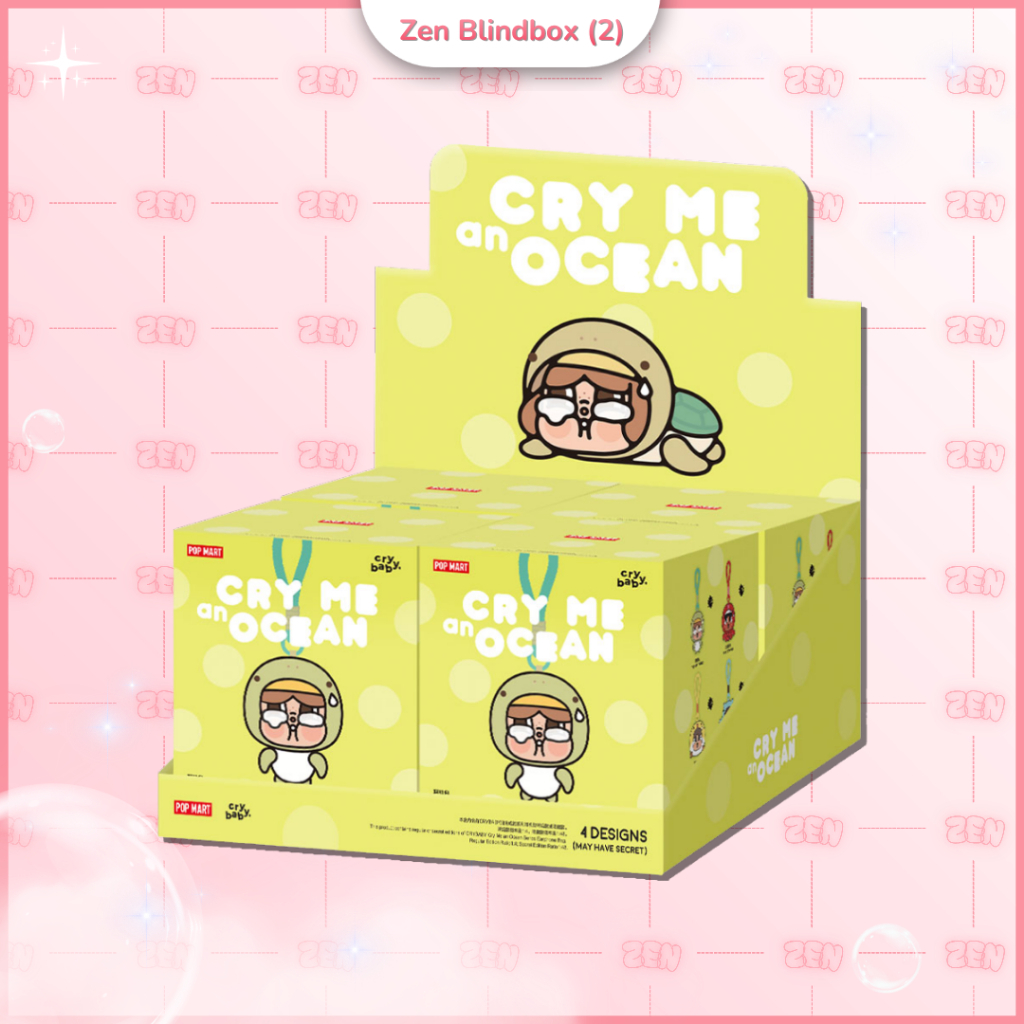 Full Set Crybaby Cry Me An Ocean Series Earphone Bag Móc Khóa Đựng Tai Nghe [CHÍNH HÃNG]