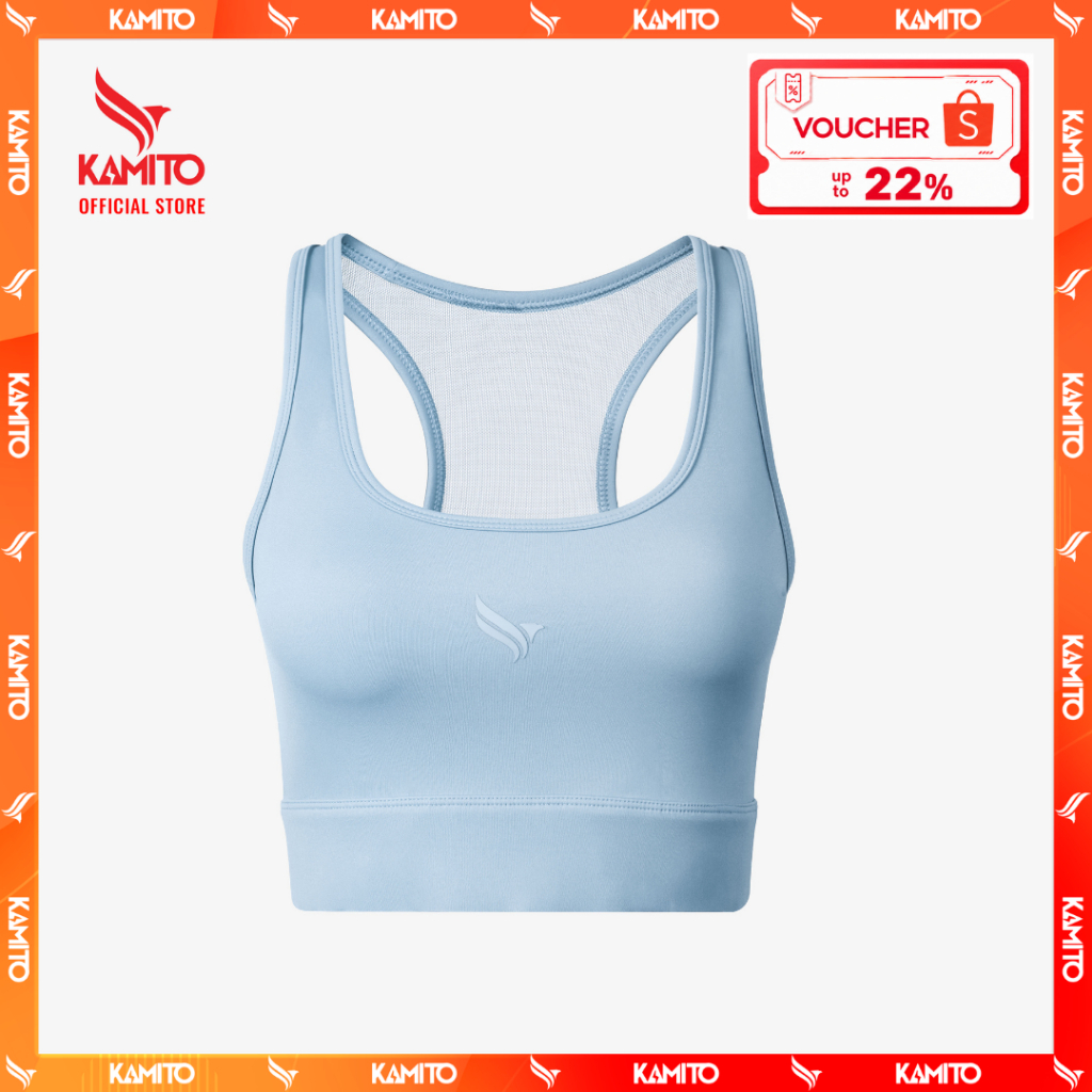 Áo Bra Pickleball Kamito Active V2.1, Áo Bra thể thao, mặc hàng ngày đi chơi đi tập gym yoga
