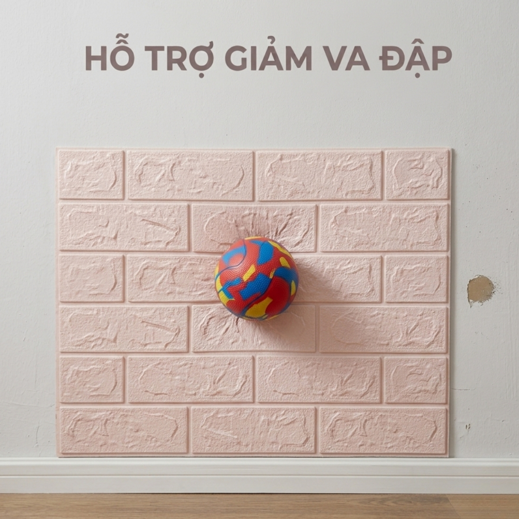 Xốp dán tường 3D giả gạch dày 3mm, khổ 70x77cm và 38x70cm - ảnh 16