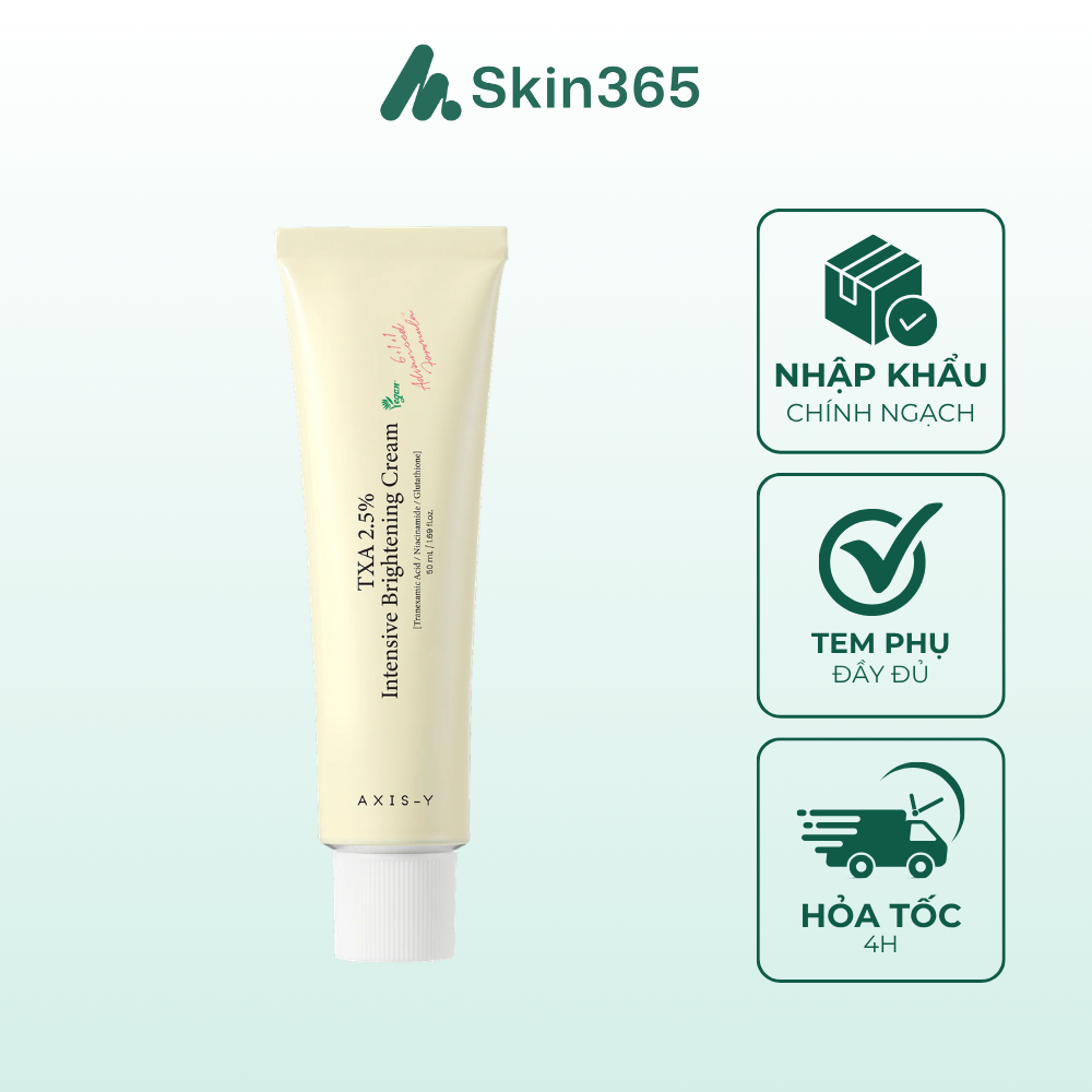 Kem Dưỡng Axis-Y TXA 2.5% Intensive Brightening Cream 50mL