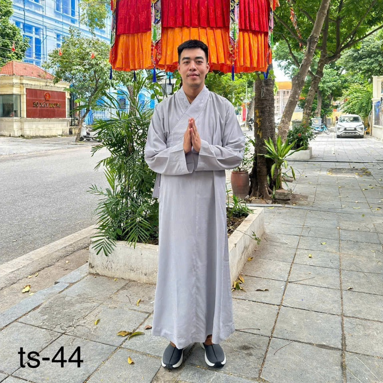 🌸 ÁO TRƯỜNG SAM PHÁP PHỤC PHẬT GIÁO – VẢI XÔ ĐÀI LOAN – TRANG NGHIÊM • THANH TỊNH • ĐOAN TRANG