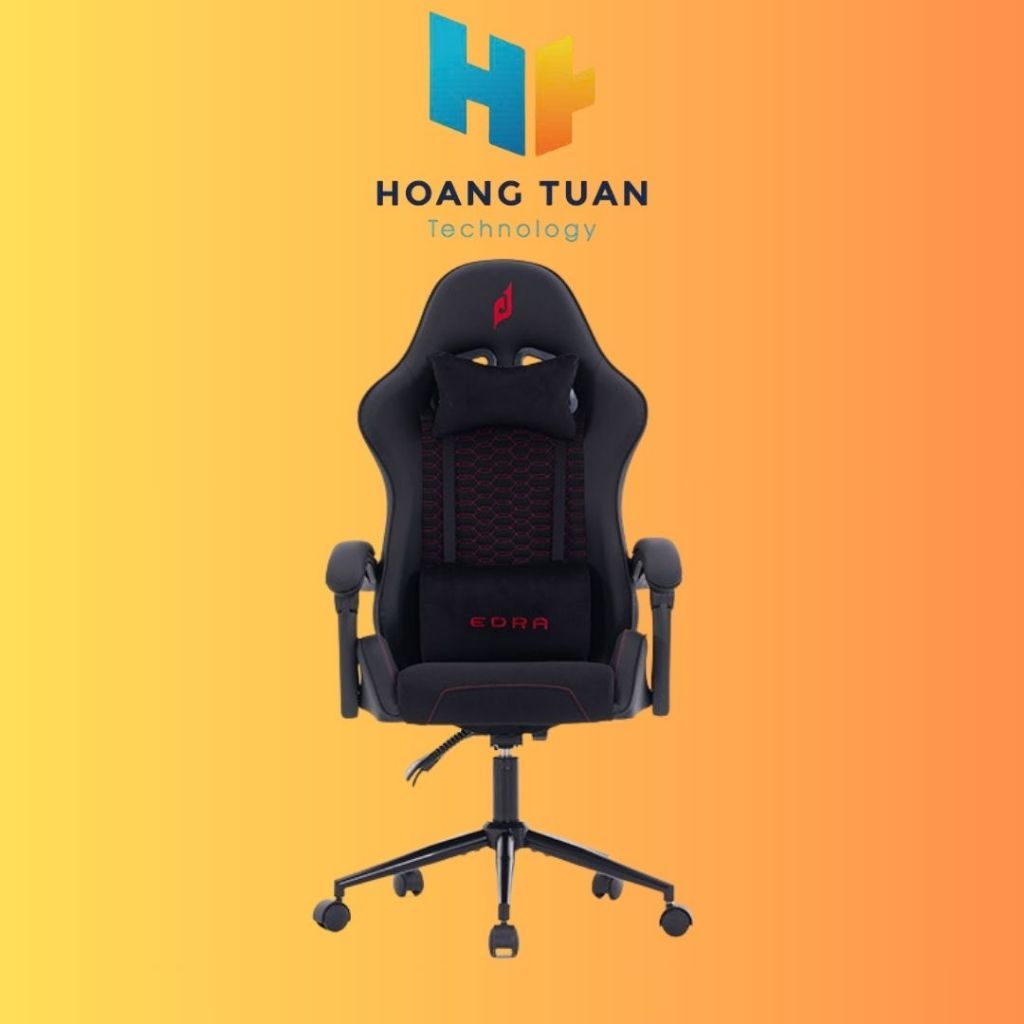 Ghế Gaming Chair EGC236 New Citizen chất liệu da PVC + Fabric cao cấp, bệ đỡ đa năng, ngả 135 độ góc