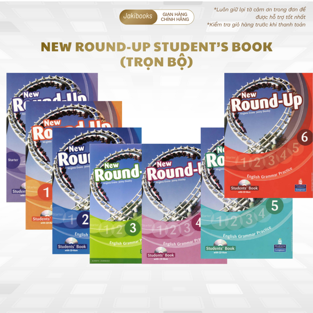 Sách tiếng Anh - New Round Up Student's Book Từ Starters Đến Level 6