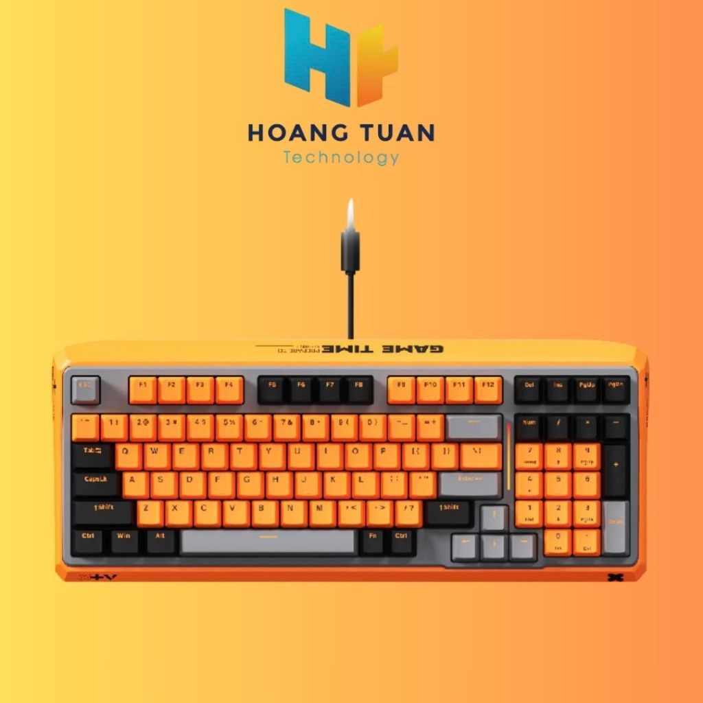 Bàn phím Gaming ESK750-98 Switch quang học IR (Blue feeling), bền 100 triệu lần chống nước & bụi IP6