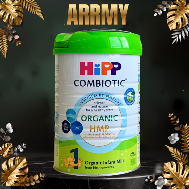 HiPP Organic Combiotic H1 800g, Combo Hipp Bò cho bé 2-3-4 hộp HiPP S1