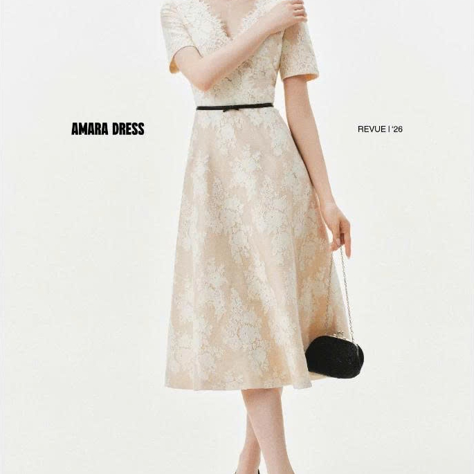 [Pass/Thanh lý] JOIE DES ROSES (Đọc kỹ mô tả) - AMARA DRESS