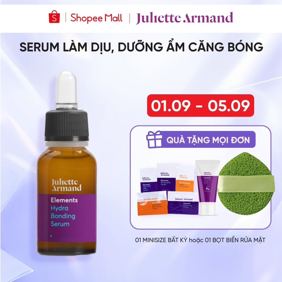 Serum làm dịu và dưỡng ẩm căng bóng Juliette Armand Hydra Bonding Serum 20ml