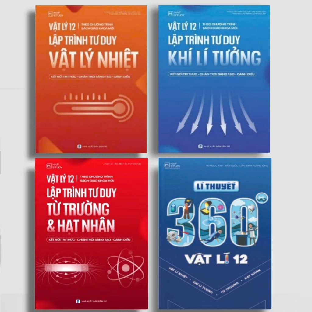 Lí Thuyết 360 Độ Vật Lí 12, Lập Trình Tư Duy Khí Lí Tưởng, Lập Trình Tư Duy Vật Lý Nhiệt, Lập Trình 