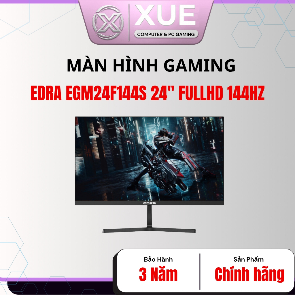Màn hình Gaming EDRA EGM24F144S 24 inch FullHD 144Hz (Chính hãng)