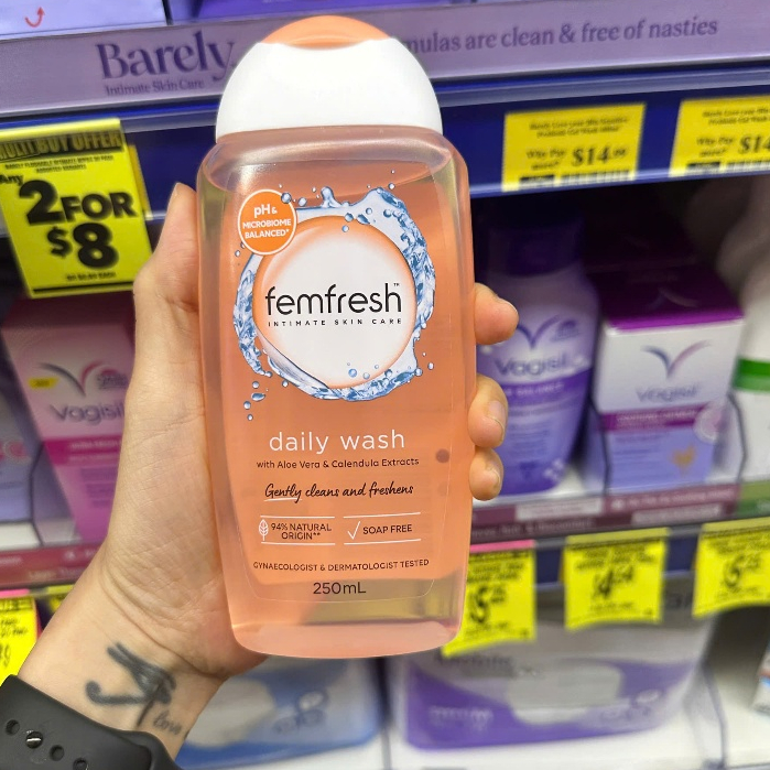 [HÀNG CHUẨN ÚC] [ĐI AIR] Dung dịch vệ sinh phụ nữ Femfresh 200mL