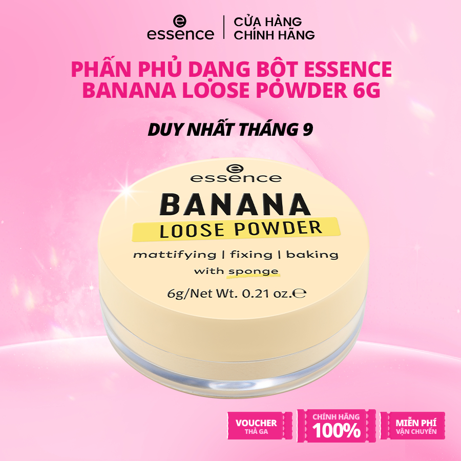 Phấn phủ dạng bột Essence Banana Loose Powder