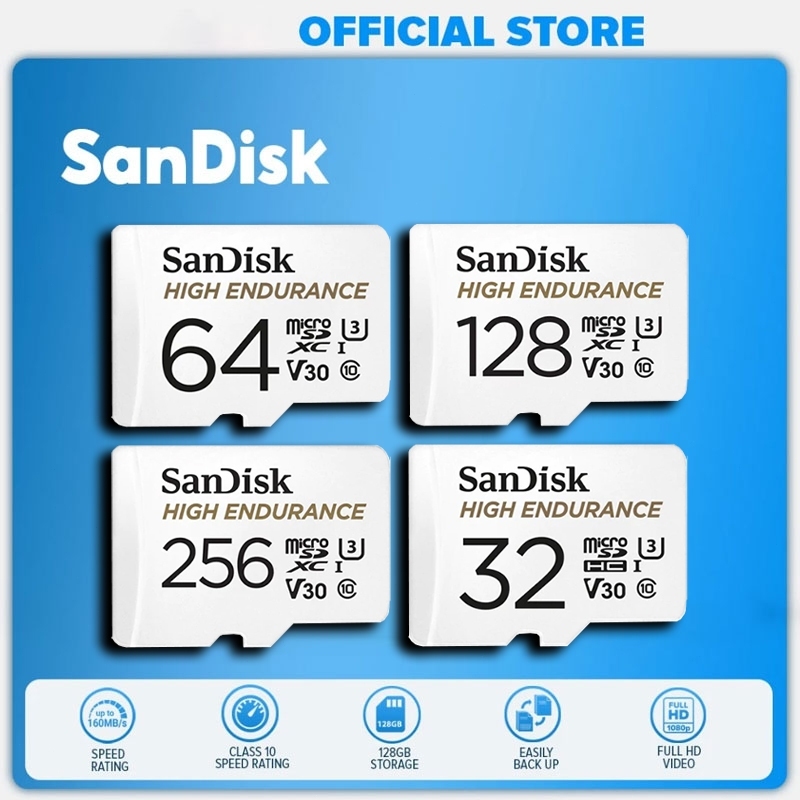 Thẻ nhớ MicroSDXC SanDisk High Endurance - Bảo hành 24 tháng