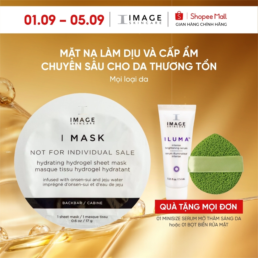 Mặt nạ sinh học cấp ẩm chuyên sâu IMAGE I Mask Hydrating Hydrogel Sheet Mask 17g