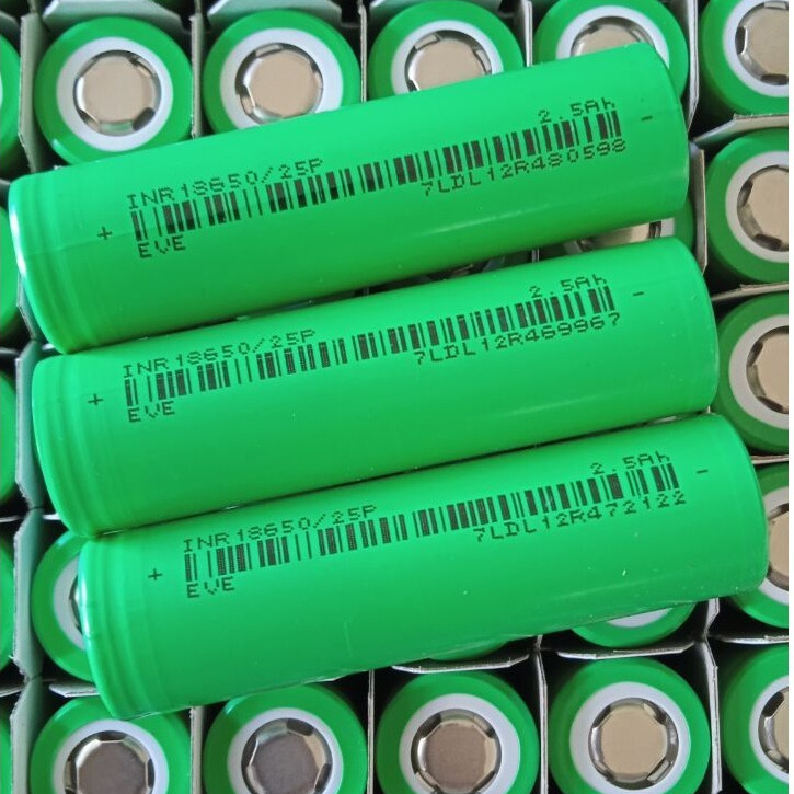 ID46/ Cell EVE INR18650 25P 2500mAh xả cao 12C 30A chuyên pin Power