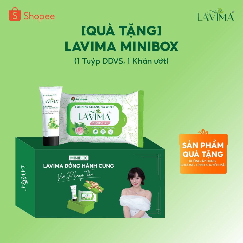 [QUÀ TẶNG KHÔNG BÁN] Hộp Quà Minibox Lavima - Chăm Sóc Toàn Diện, Sạch Thơm Dịu Ngứa