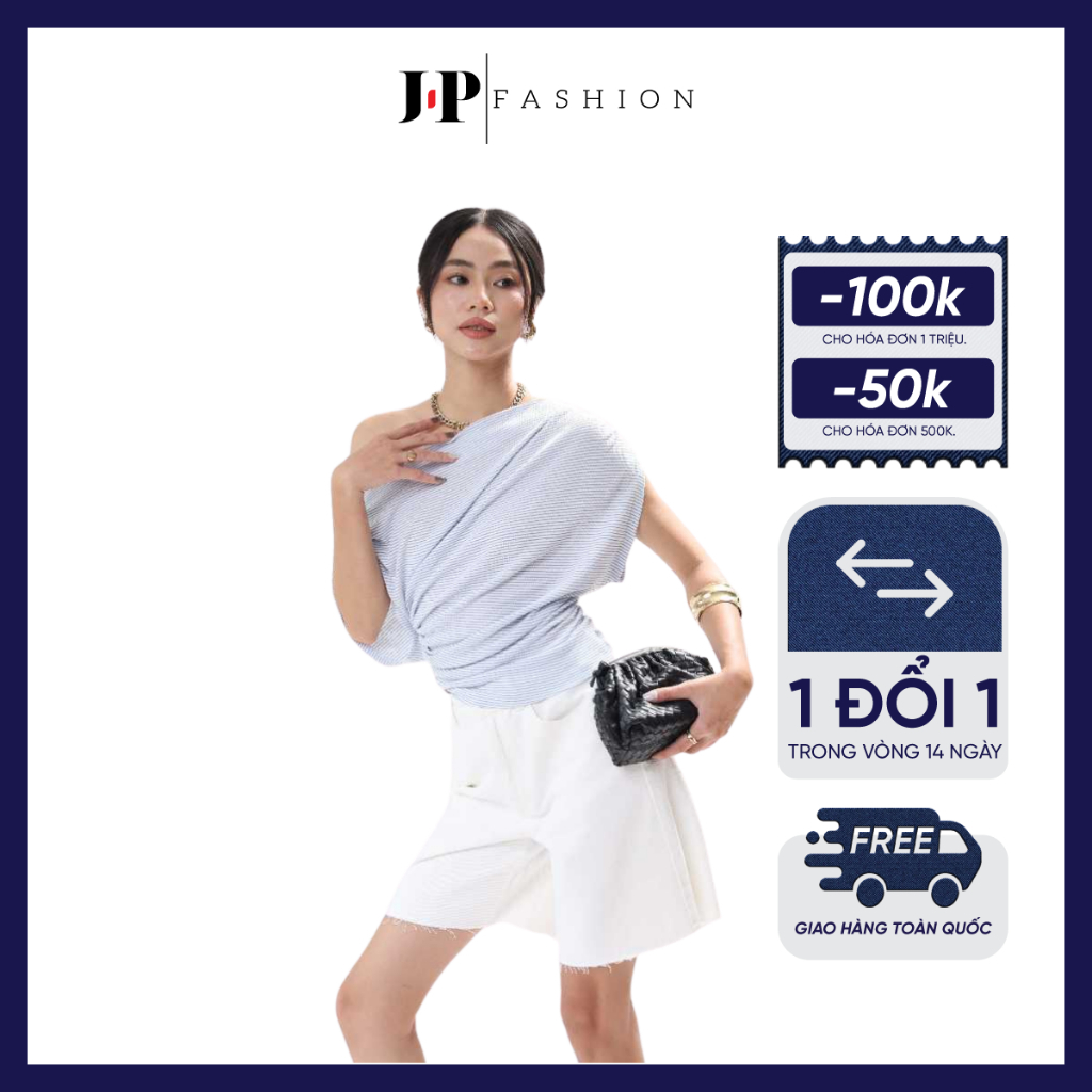 J-P Fashion Áo Thun Kiểu Nữ Form Đẹp 3 Màu Trẻ Trung Thanh Lịch Dễ Phối 10212433