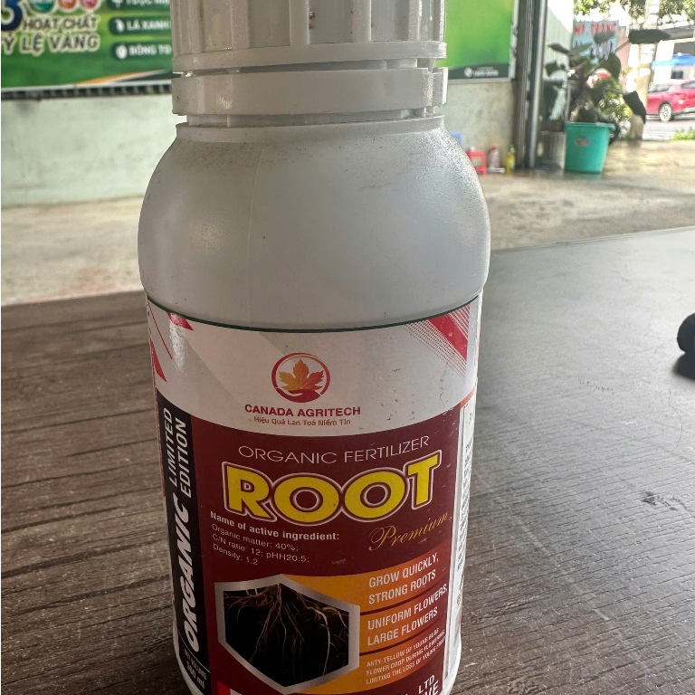 phân bón hữu cơ sinh học kích rễ Root (như dòng Root cao cấp / Root 2 nhập khẩu) dung tích 500ml, PB
