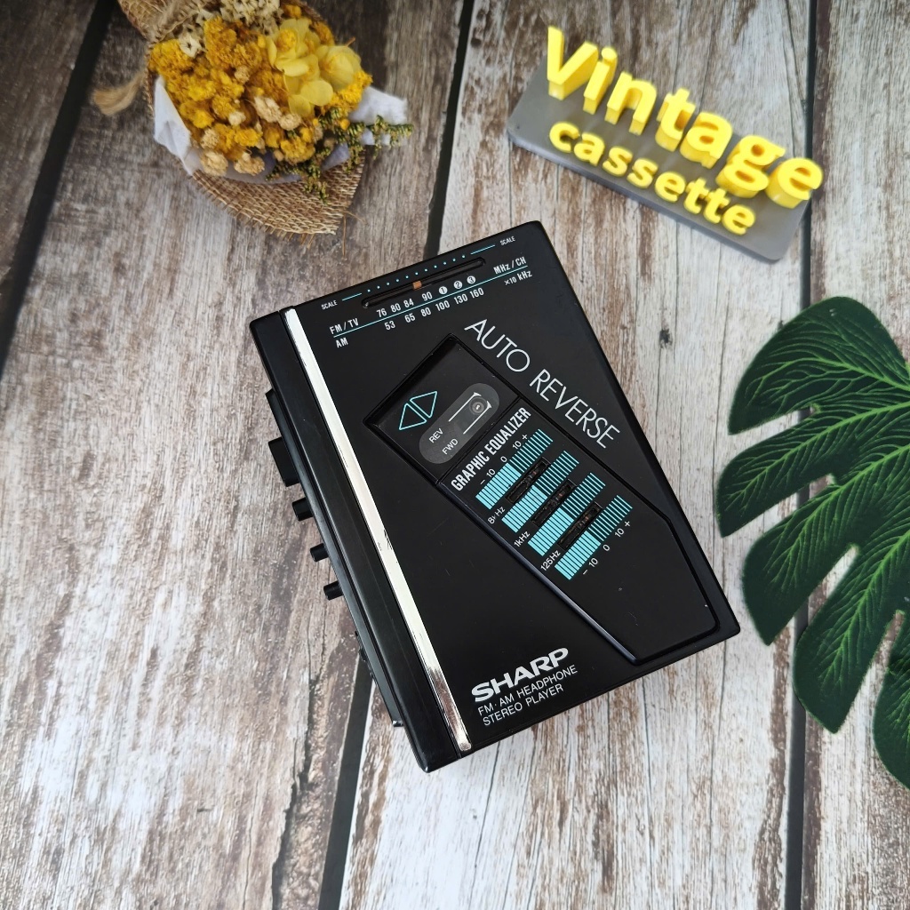 Máy nghe nhạc cassette radio Sharp JC-N2-BK