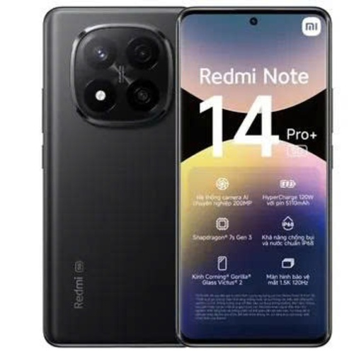 [Thanh Lý] Điện Thoại Xiaomi Redmi Note 14 Pro+ 5G 8GB/256GB - Hàng Chính Hãng