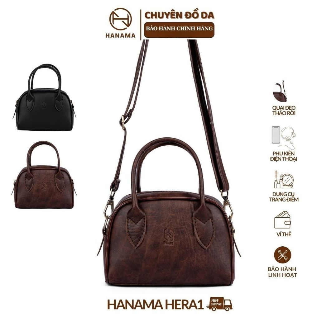 [DAILY_HANAMA]_Túi đeo chéo nữ thời trang cao cấp HN Hera 1 Bag Da
