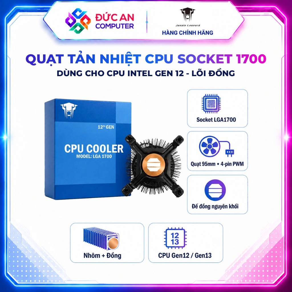 Quạt Tản Nhiệt CPU Jungle Leopard Socket 1700