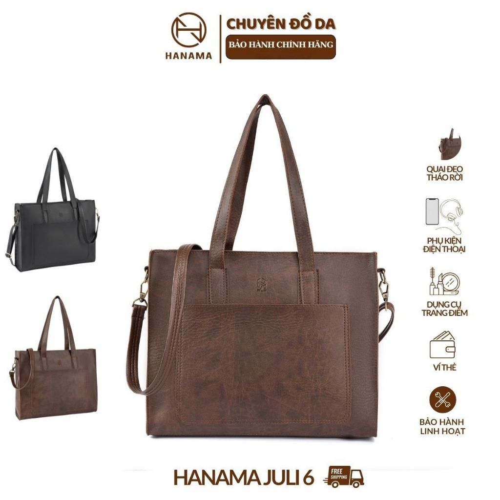 [DAILY_HANAMA]_Túi đeo vai nữ thiết kế cao cấp HN JULI6 Bag Tote