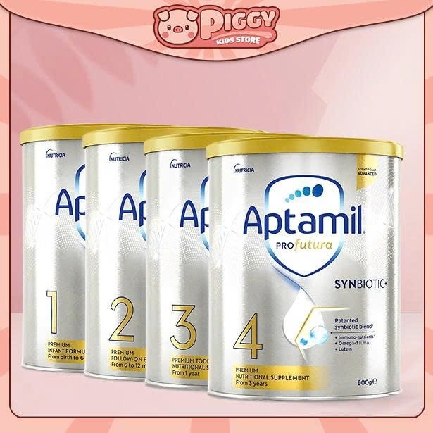 PIGGYKIDS - SỮA BỘT APTAMIL PROFUTURA ÚC SỐ 1-2-3-4 ÚC