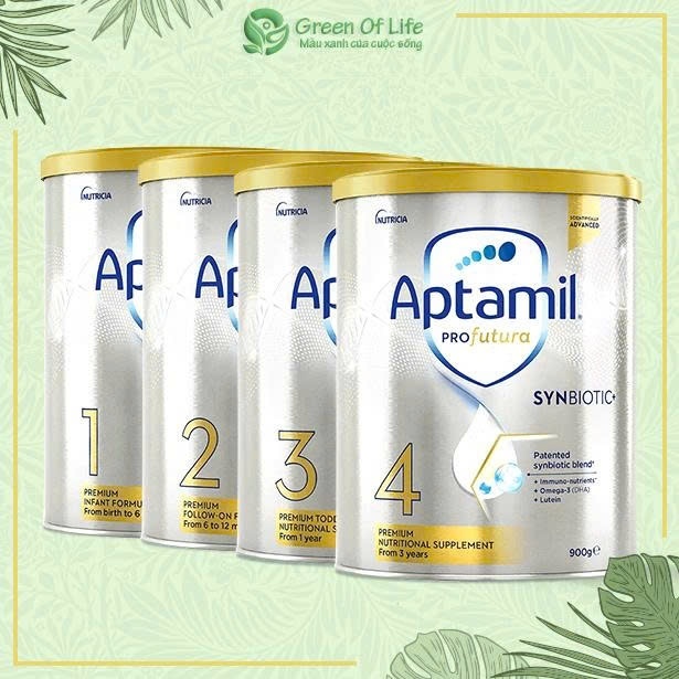 GREENOFLIFE - Sữa bột Aptamil Úc số 1-2-3- 4 Profutura