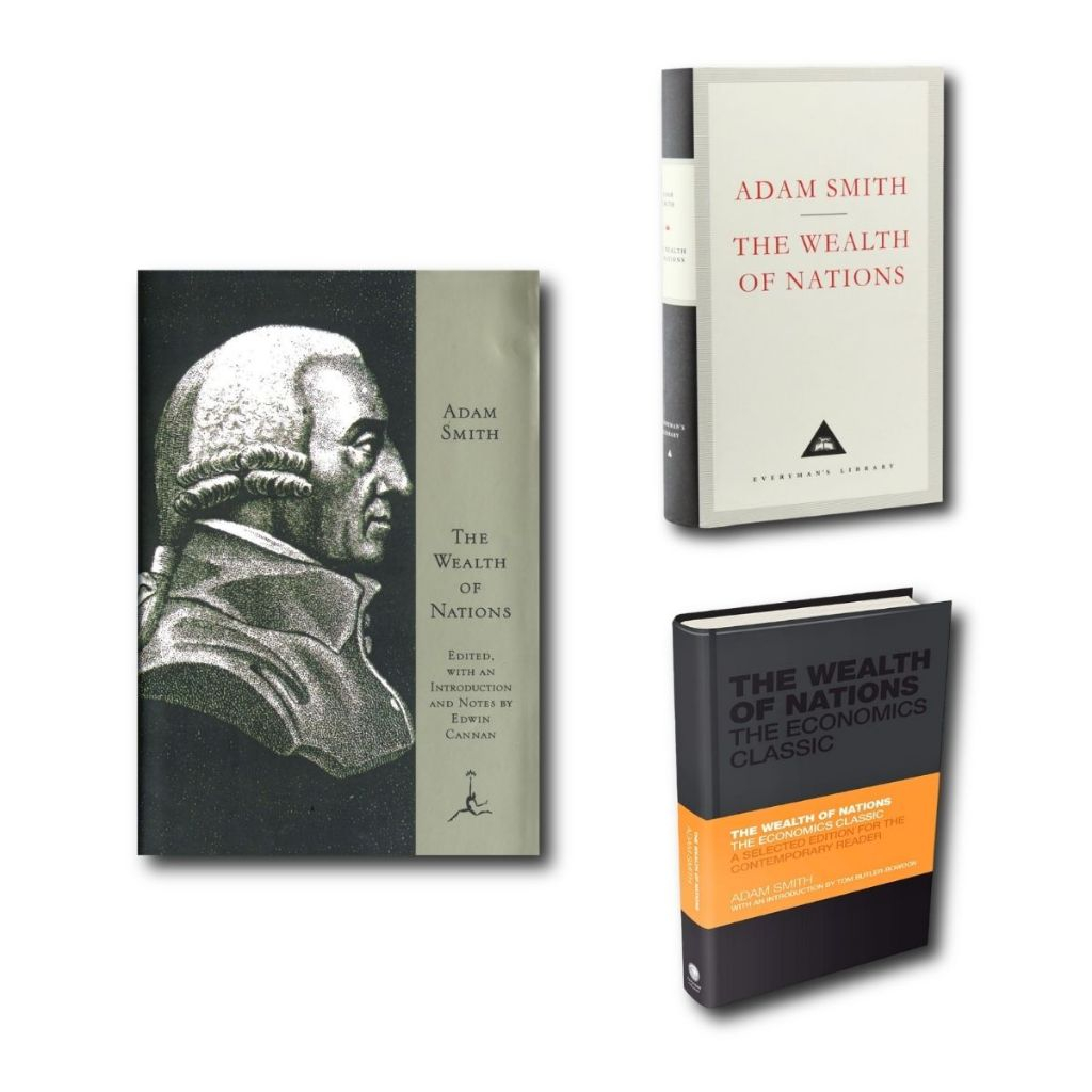 Sách The Wealth of Nations by Adam Smith ( Khu Vườn Sách )