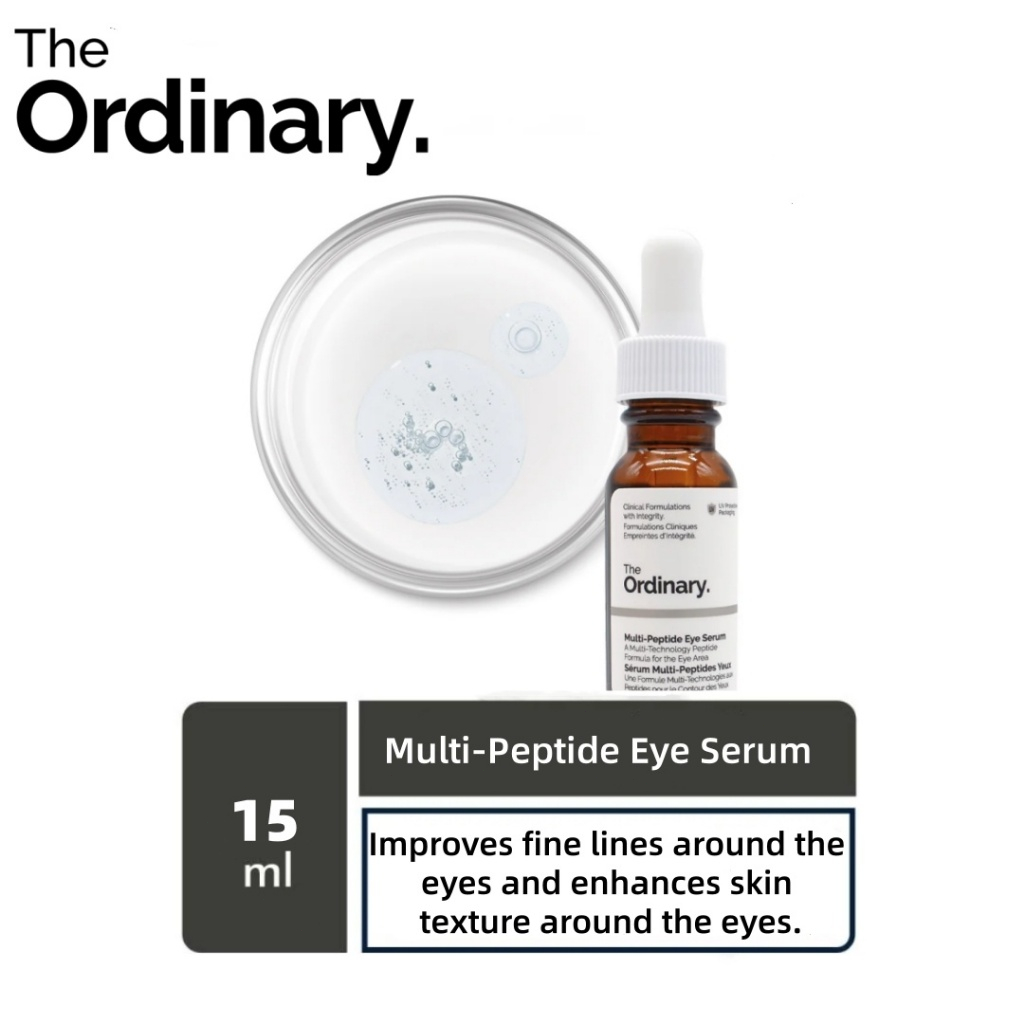 The Ordinary Multi‑Peptide Eye Serum 15ml Tinh chất dưỡng mắt đa peptide