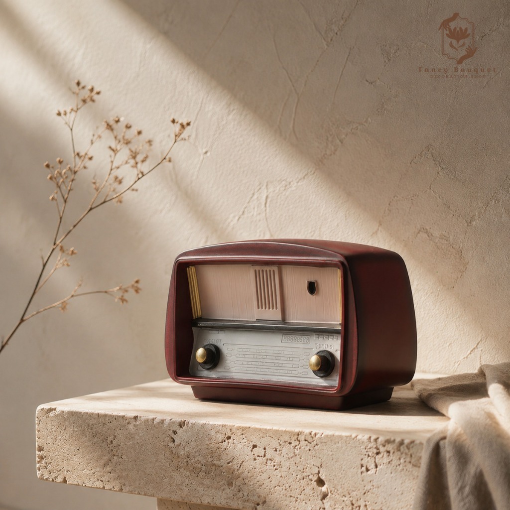 TƯỢNG RADIO RETRO DECOR – MỘT CHÚT HOÀI NIỆM CHO GÓC NHÀ