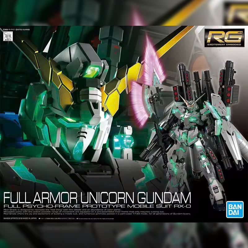 BANDAI RG FULL ARMOR UNICORN GUNDAM