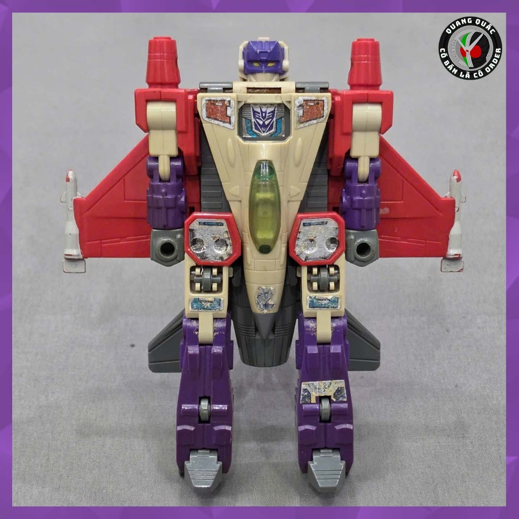 [ĐỒ CỔ SƯU TẦM] Mô Hình Transformers Chính Hãng G1 Buster (D-305) Transformers Super-God Masterforce