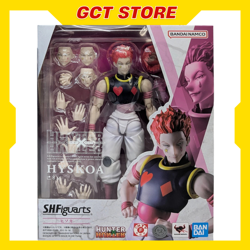 [CÓ SẴN] Mô Hình SHF Hisoka Hyskoa HUNTER×HUNTER