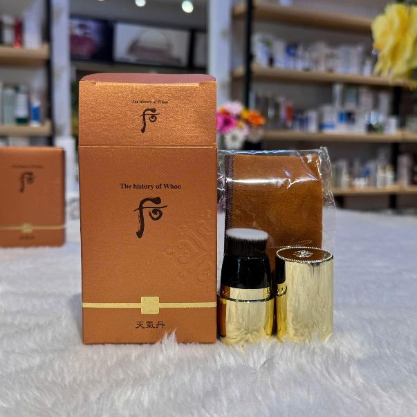 [WHOO] Cọ Tán Kem Nền The History Of Whoo Cheongidan Radiant Essence Cuishion Pouch