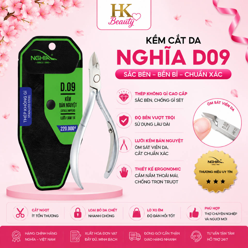 Kềm Cắt Da Nghĩa D09