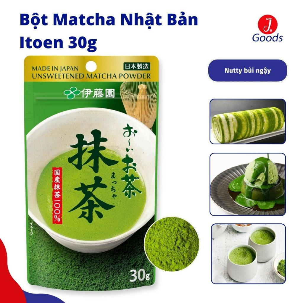 Bột Matcha Itoen Oi Ocha Matcha Powder Nhật Bản Gói 30g