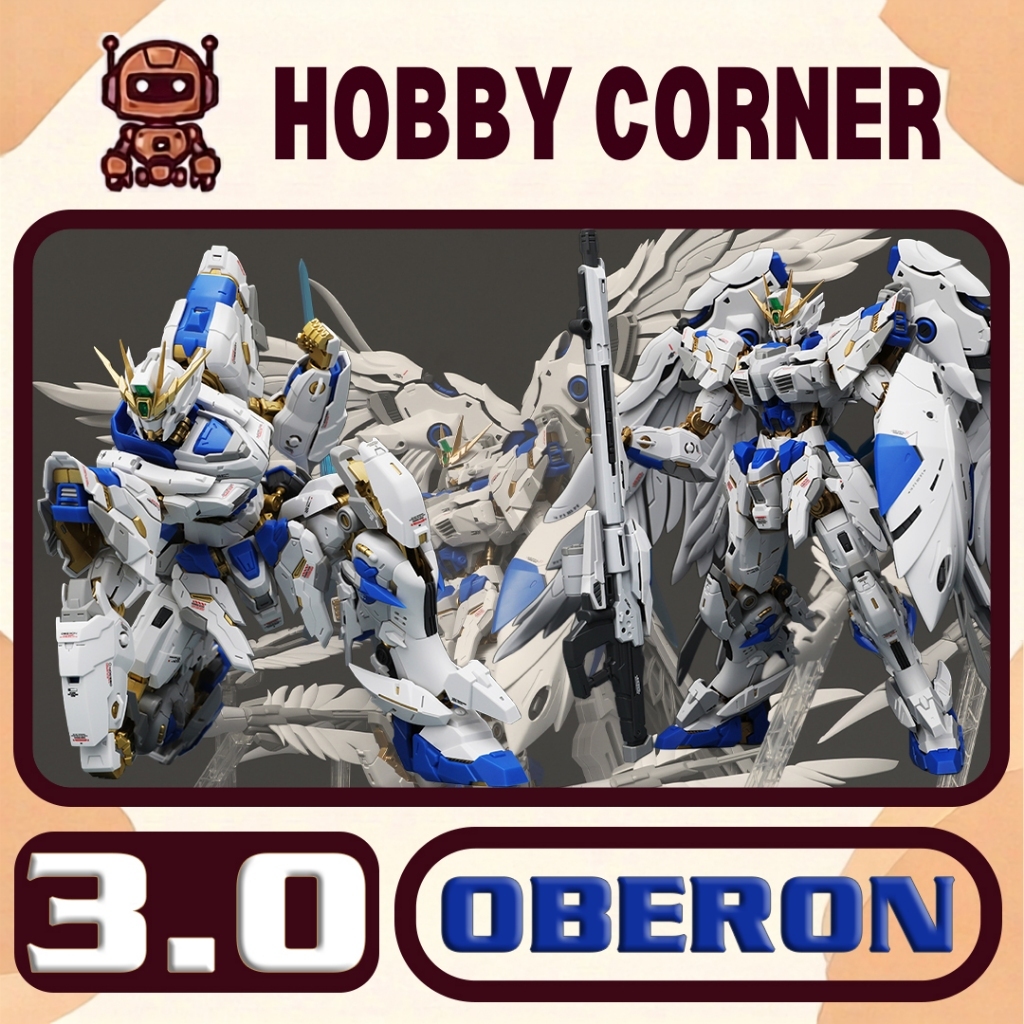 Model Kit 1/100 OBERON 3.0 (tặng base, decal nước)