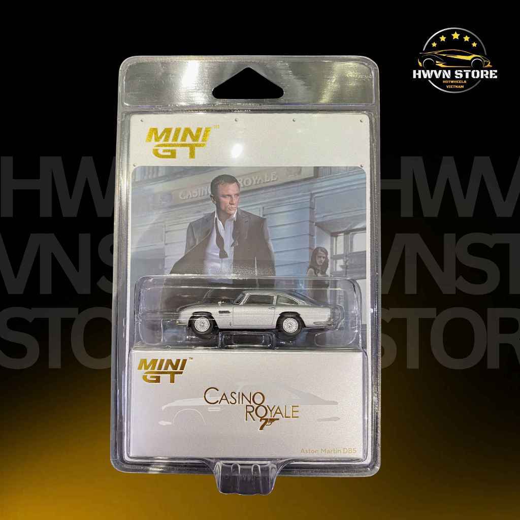 Miniverse - Xe mô hình Mini GT Aston Martin DB5 "Casino Royale" || MGT00909-007E
